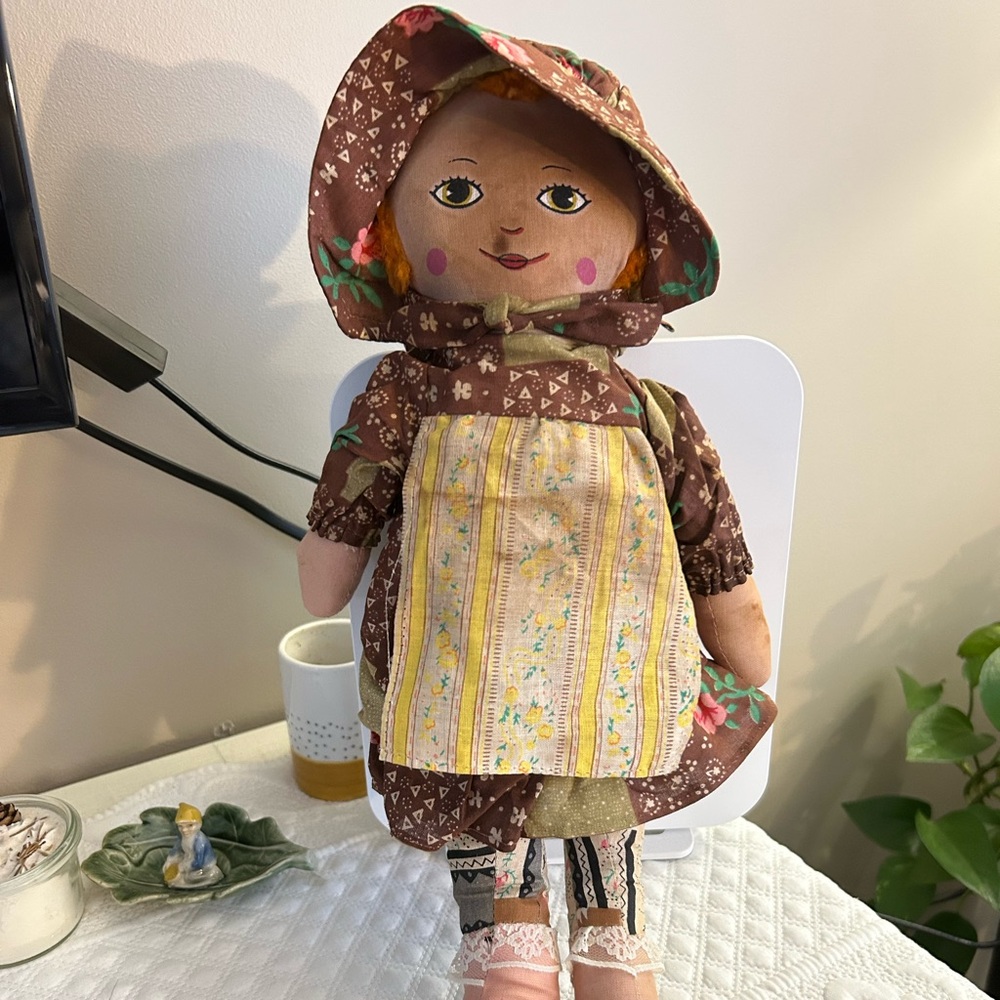 RARE Samet & Wells cloth rag doll